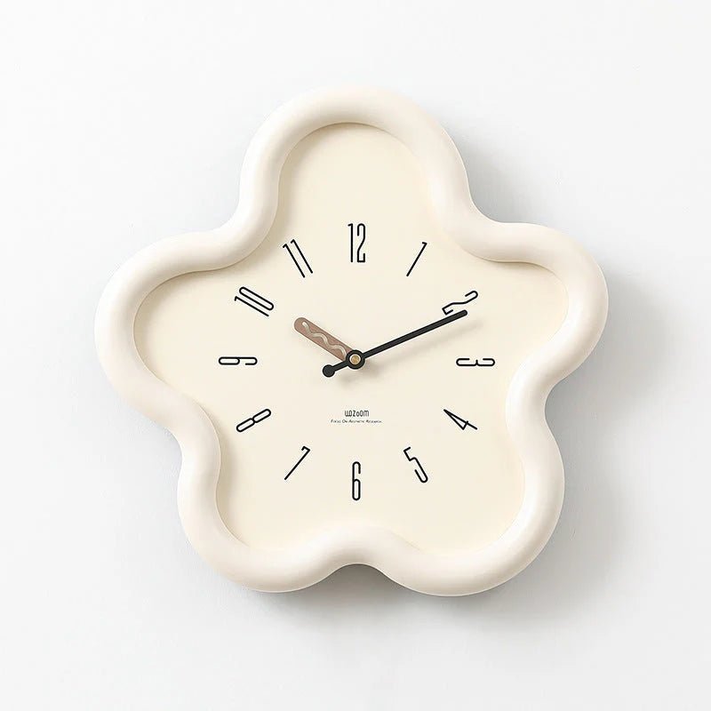 PetalTime | 3D Flower Wall Clock Decor with Silent Sweep Movement | Eco-Friendly Design for Tranquil Spaces