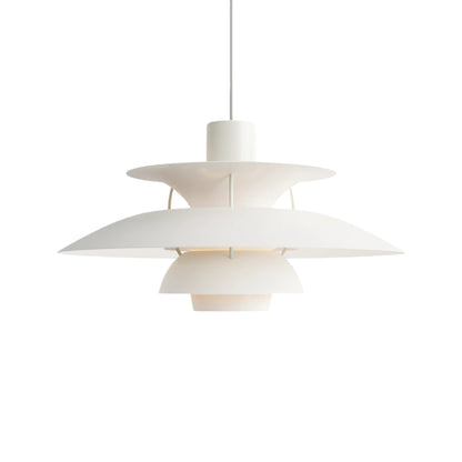 Layered Aluminum Ceiling Fixture Black 20 in Diameter for Kitchen Islands Dining Areas Modern Nordic Style Overhead Lighting E27 Socket Diff