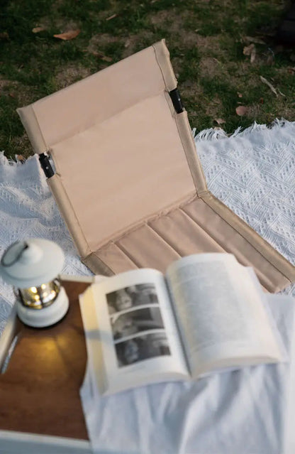 Comodidad al aire libre | Silla de camping plegable con diseño ergonómico | Ligera y portátil para la máxima relajación al aire libre
