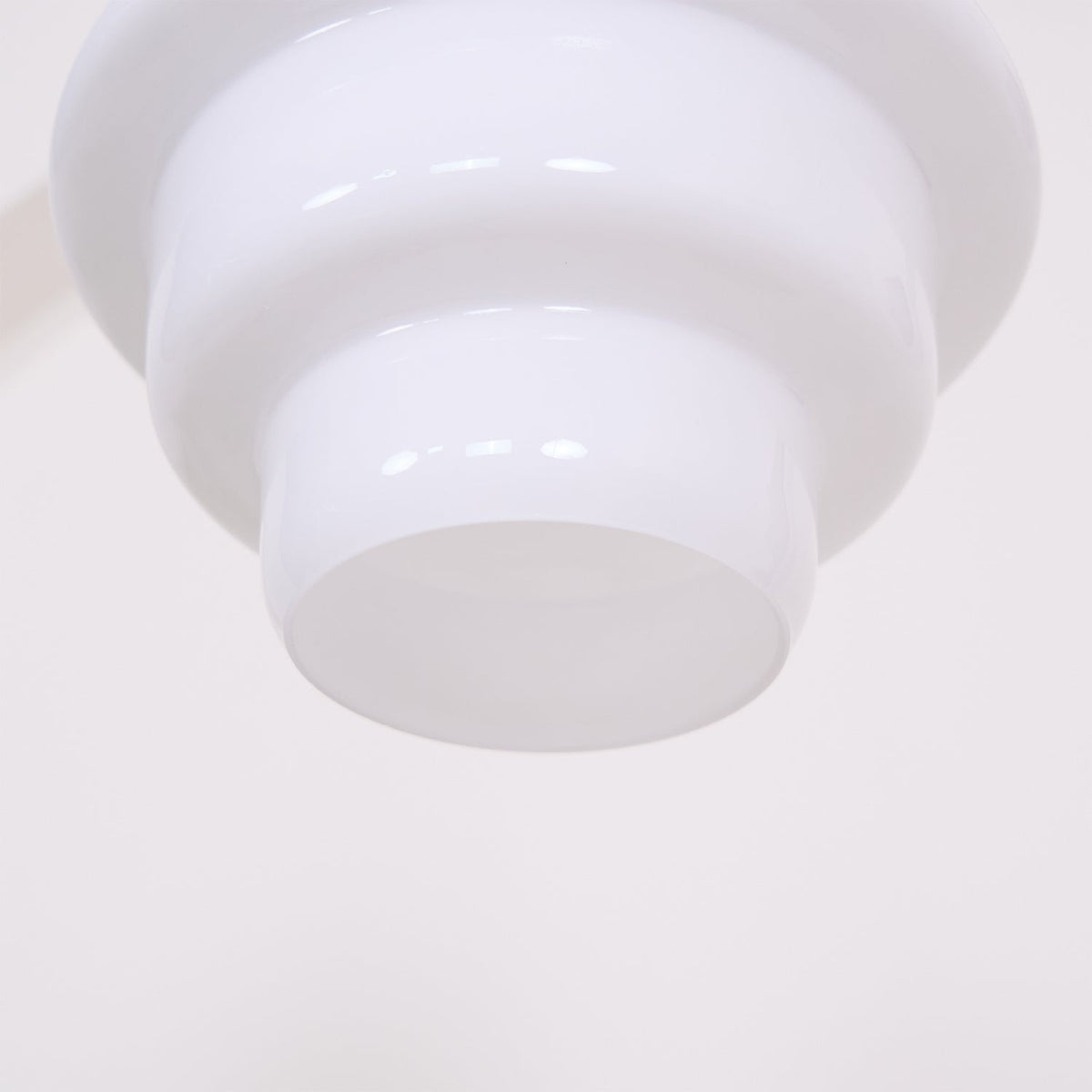 Glass Shade Hanging Lamp 6.3 Inch with Wood Accent for Kitchen Island Dining Table Overhead Fixture E26 Socket Adjustable Cord Dimmable Comp