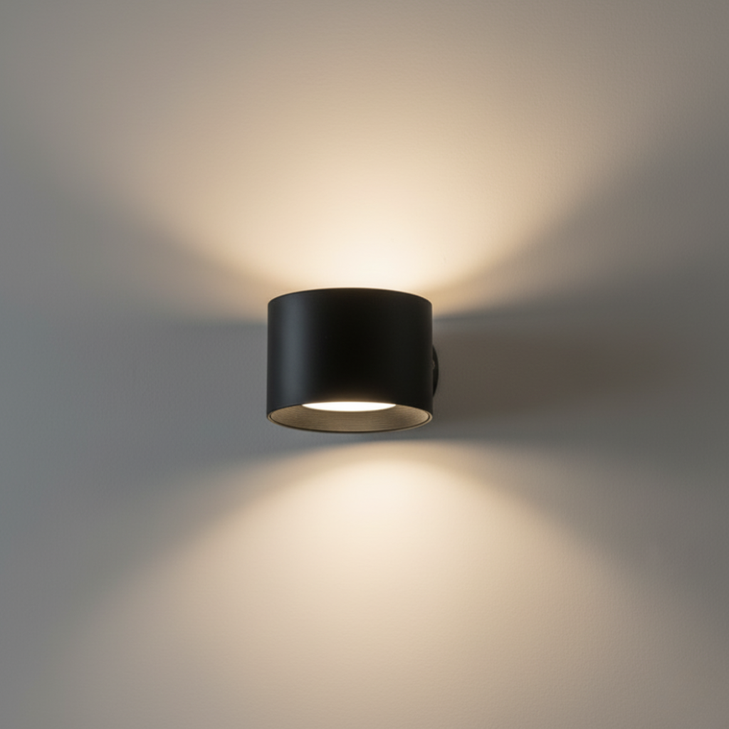 Pivot Easy-Stick | 360° Wireless Dual-Direction LED Wall Sconce with USB Rechargeable Design | Versatile Lighting Solution for Any Space