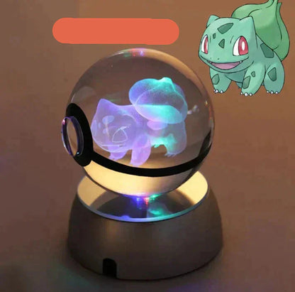 Night Lights Crystal Touch Lamp, LED Night Light USB Rechargeable with Touch Dimming, Bedroom Light Crystal Lamp