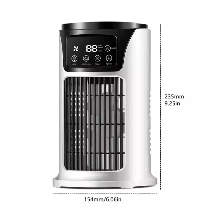 Portable AC Unit | Mini Air Conditioner with Remote Control & Energy Saving Design | Ideal for Small Spaces