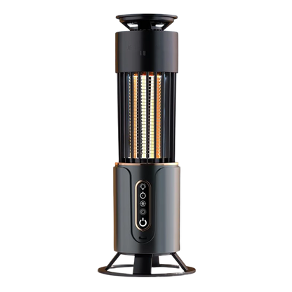Lámpara antimosquitos portátil Ortekor | Control de mosquitos para interiores y exteriores con funcionamiento silencioso | Recargable por USB para una vida tranquila y libre de plagas