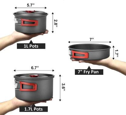 GEARFLOW – Portable Camp Kitchen Kit for Everyday Exploration