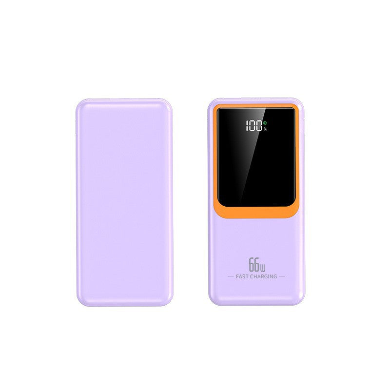 Portable Charger Power Bank 66W Fast Charging with LCD Display – Best Portable Charger High Capacity Portable Power Bank for iPhone, Samsung & Android