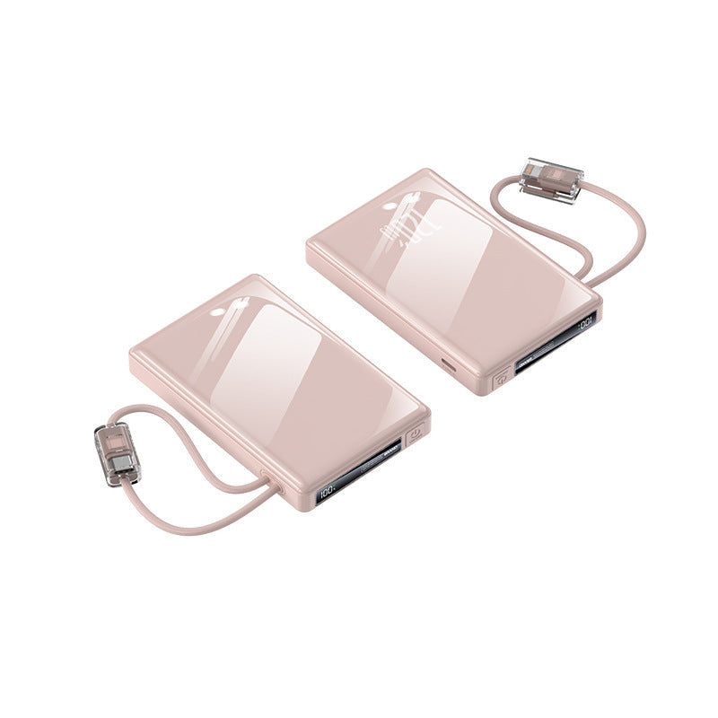 Best Portable Charger | Best Power Bank with Integrated Cables & Fast Charging | Portable Power Bank for iPhone, Samsung & Android