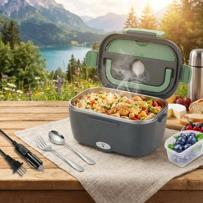 LUNCHVAULT – Electric Lunch Container for Travel & Office Meals
