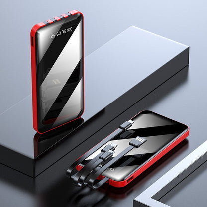 Portable Power Bank | High-Capacity Charger with Digital Display | Versatile Charging for All Devices