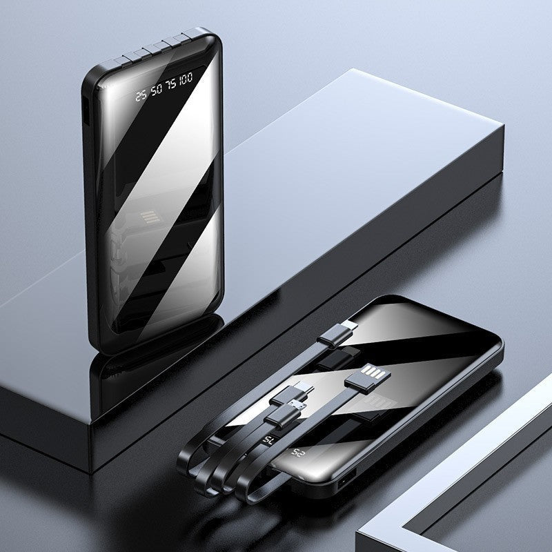 Portable Power Bank | High-Capacity Charger with Digital Display | Versatile Charging for All Devices