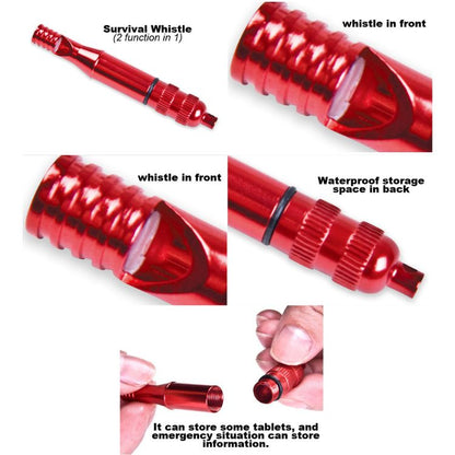 Portable SOS Survival Kit | Emergency Preparedness Tools in Compact Metal Box for Roadside Safety