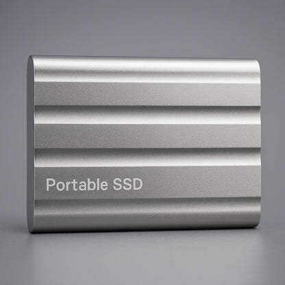 Portable SSD External Drive with Metal Enclosure for Fast Data Transfer