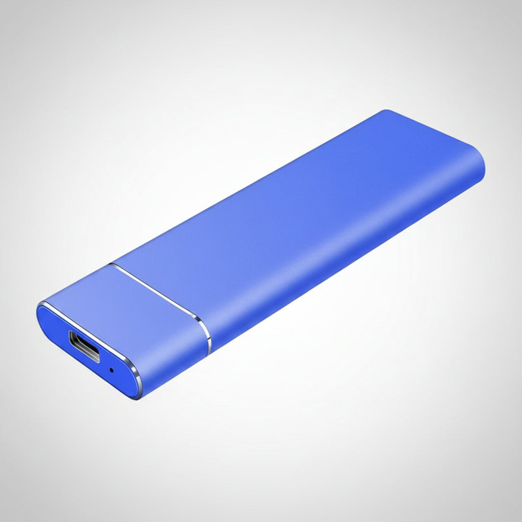 Portable SSD External Hard Drive with 8TB Capacity | Fast USB 3.0 Data Transfer for On-the-Go Storage