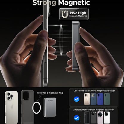 Portable SSD | External Hard Drive with Magnetic Design & 4K Video Support | High-Speed Storage for Easy File Transfers