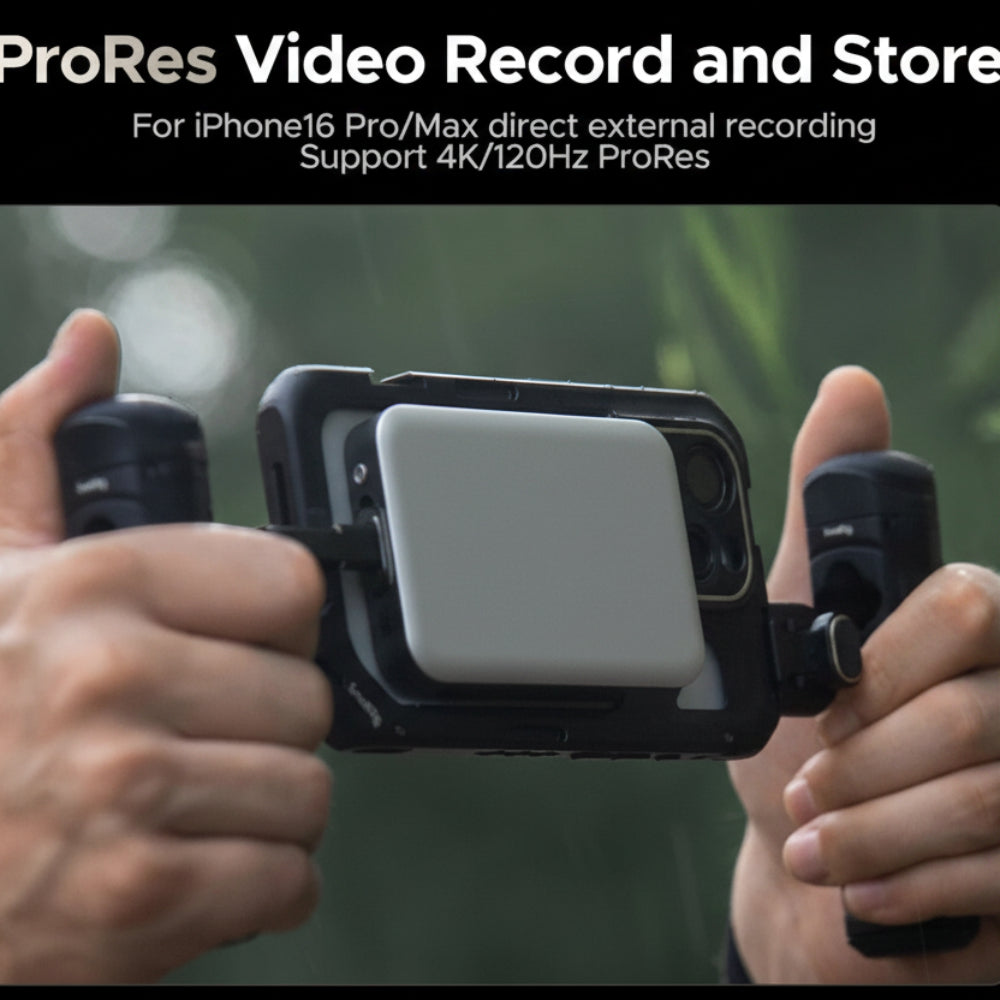 Portable SSD | External Hard Drive with Magnetic Design & 4K Video Support | High-Speed Storage for Easy File Transfers