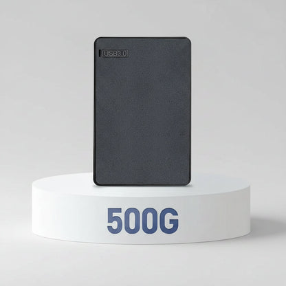 Portable SSD | External Hard Drive with USB 3.0 for Fast Data Backup | Slim Design for Easy Storage
