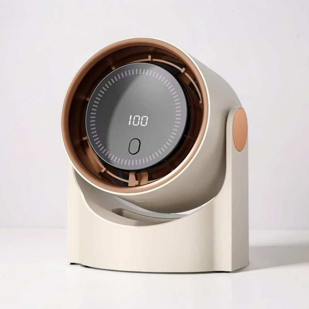 Portable USB Desk Fan | Adjustable Airflow & Swing Movement for Personal Cooling