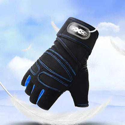 Weight Lifting Gloves with Wrist Support, Padded Workout Gloves, Gym Gloves for Cycling and Fitness Training
