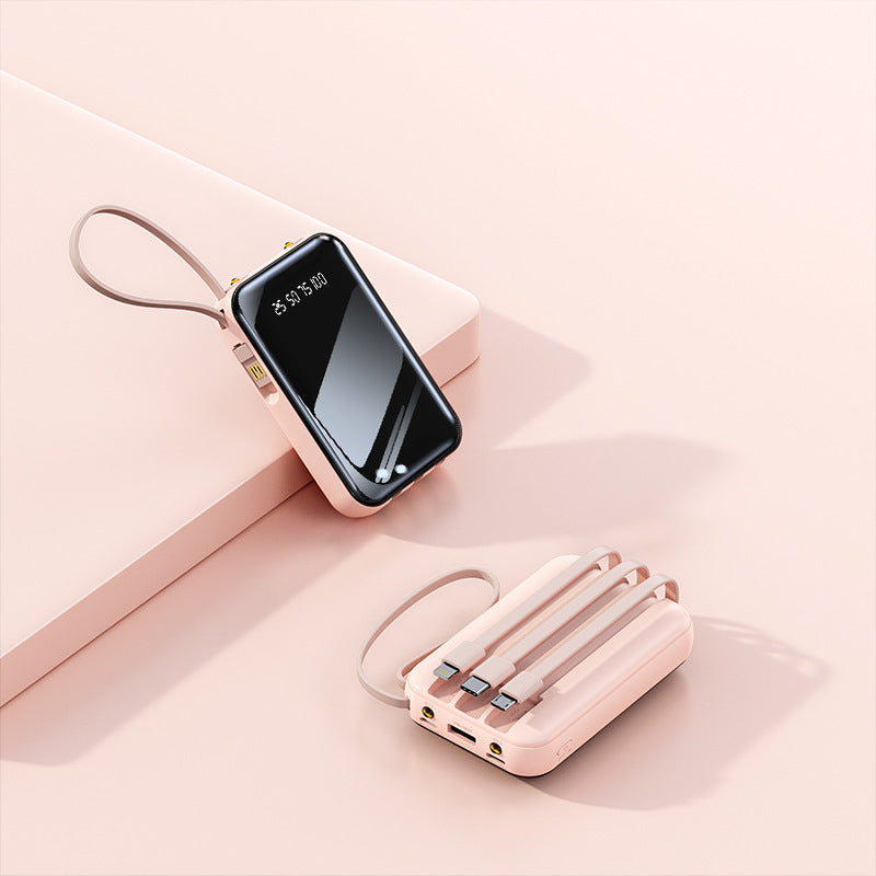 Ortekor Best Power Bank | Best Portable Charger with Integrated Cable Management & Digital Display | High-Capacity Portable Power Bank for iPhone, Samsung & Android