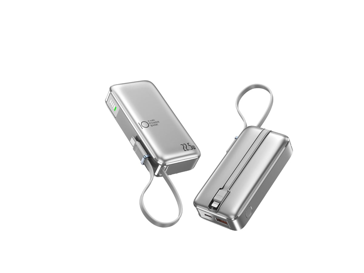Power Bank | Portable USB-C Charger with LED Display for Quick Charging