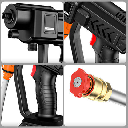 Power Clean | Cordless Pressure Washer with 30 Bar Pressure & Adjustable Nozzle for Effortless Cleaning