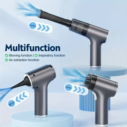 Cordless Vacuum Cleaner with 5000 Pa Suction, Handheld Car Vacuum for Interior Detailing and Home Cleaning
