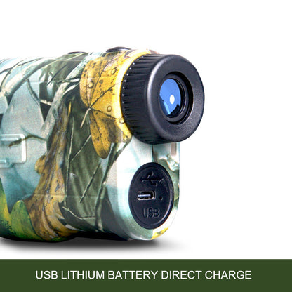 Precision Range Finder | 1000 Yards Laser Rangefinder with 6.5X Magnification | Compact & Weatherproof for Accurate Measurements