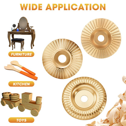 Precision Tools | Tungsten Carbide Grinding Wheel Disc with High Durability | Versatile Wood Trimming Solution