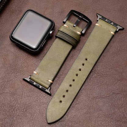 Correa de cuero para Apple Watch, correa de Apple Watch Ultra para 49 mm y 45 mm, correa de repuesto para iWatch