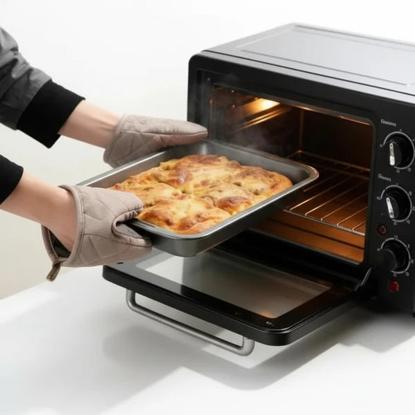 HEATGUARD – Juego de guantes de silicona para horno