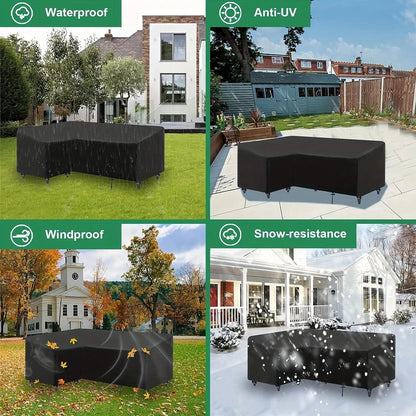 RAINFLOW – Protective Patio Furniture Cover for Wind & Sun Defense