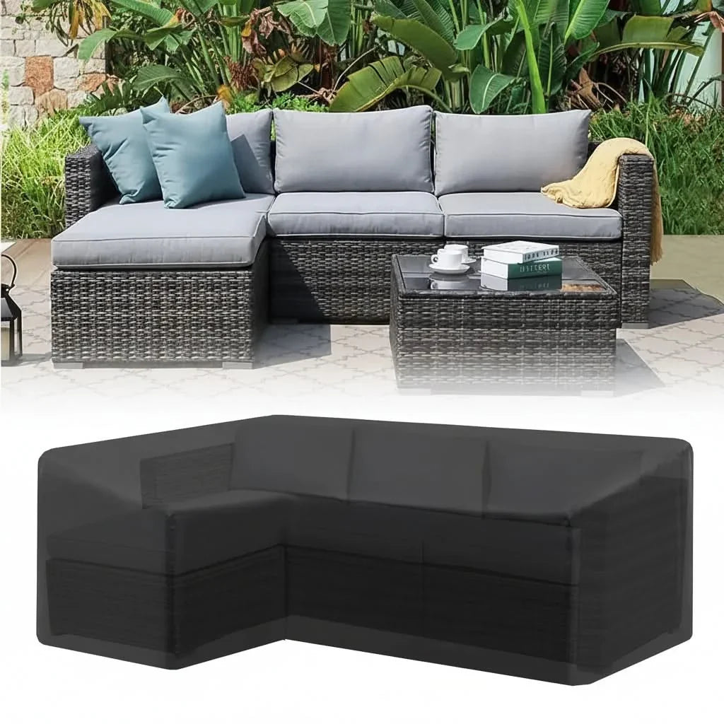 RAINFLOW – Protective Patio Furniture Cover for Wind & Sun Defense