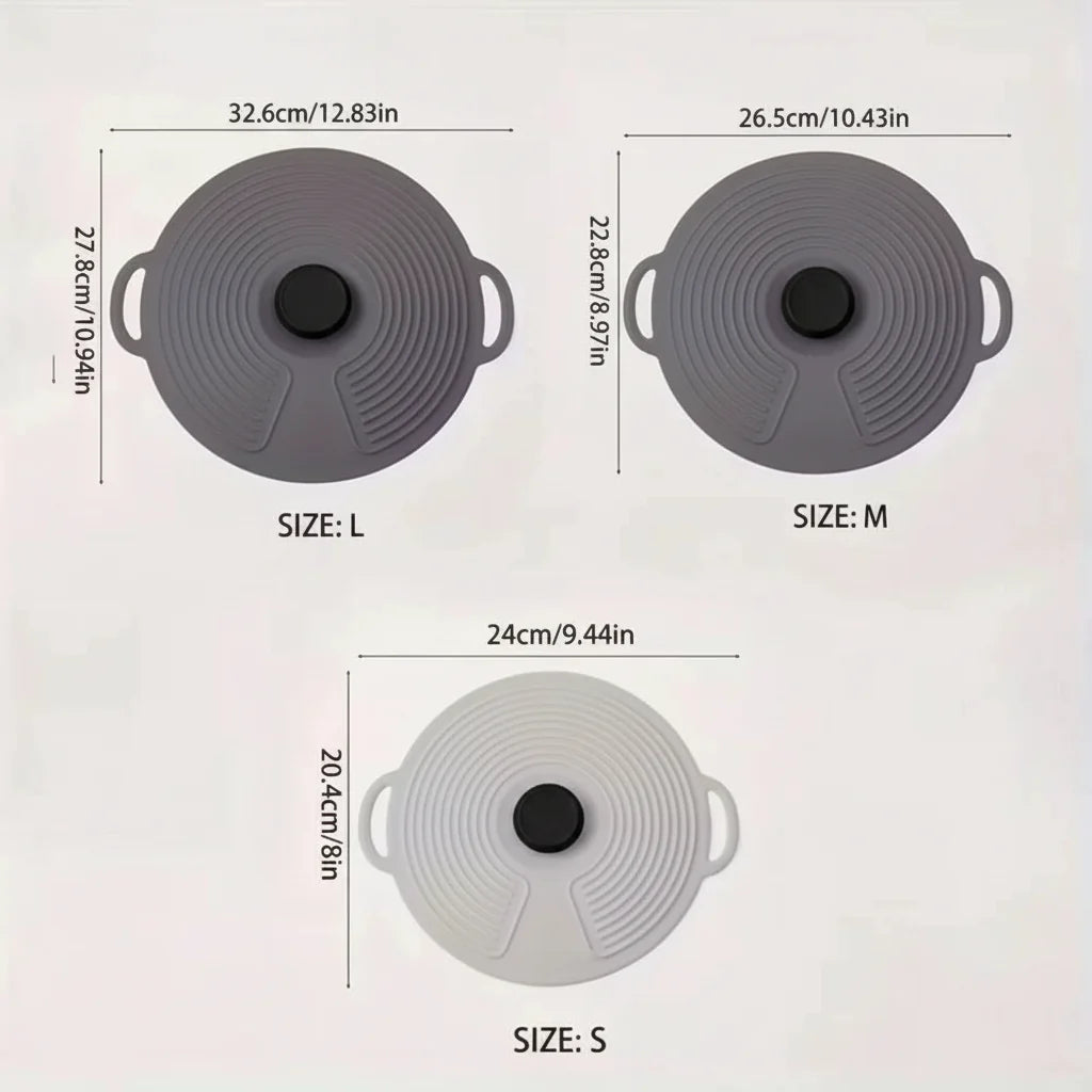 FRESHSEAL – Silicone Microwave Food Cover Lid