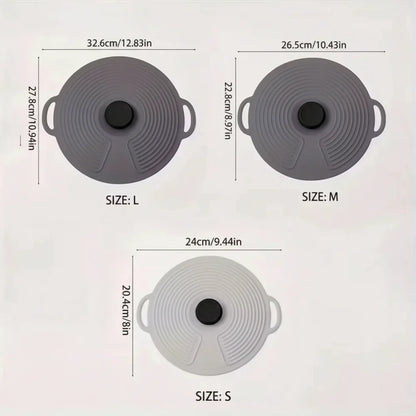 FRESHSEAL – Silicone Microwave Food Cover Lid