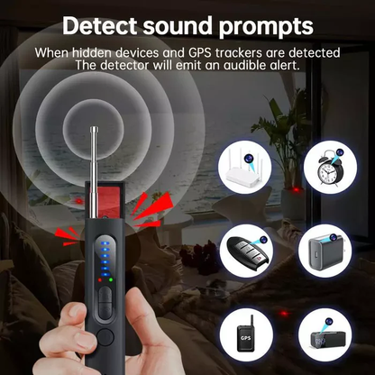 Ortekor Privacy Guardian | GPS Tracker Detector with Military-Grade Technology | Compact Device for Enhanced Security