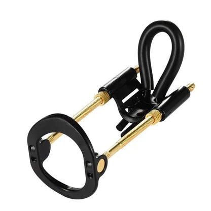 Penile Traction Device, Adjustable Male Extender with Stainless Steel and Silicone, Traction Device for Daily Use