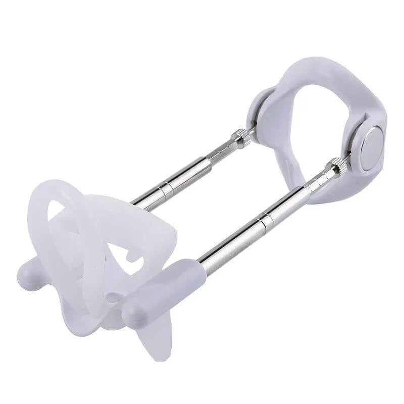 Penile Traction Device, Adjustable Male Extender with Stainless Steel and Silicone, Traction Device for Daily Use