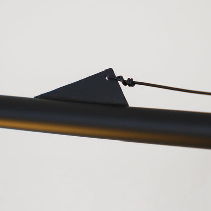 Adjustable Swing Arm Wall Sconce Black Iron 43 in Reach Modern Task Light for Office Living Room Bedroom Workspace Reading Ambient Lighting