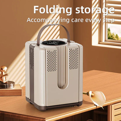 QuickDry | Six-Arm Electric Shoe Dryer with Rapid Heating Technology | Foldable Design for Convenient Use
