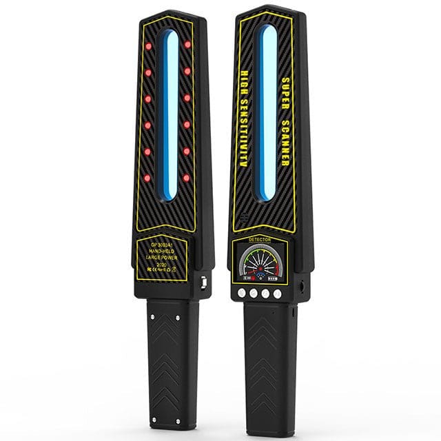 RF Bug Detector | Portable Multi-Detection Scanner with LED Lens Scanner | GPS & Spy Camera Detection for Enhanced Privacy