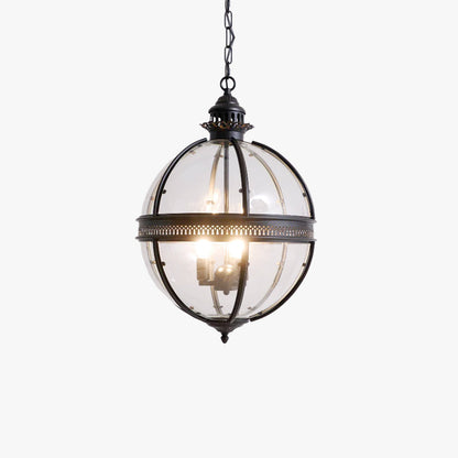 Lámpara de techo con pantalla de cristal esférica, casquillo E12, instalación cableada, luminaria colgante para mesa de comedor, isla de cocina, rincón de desayuno, estilo granja moderno