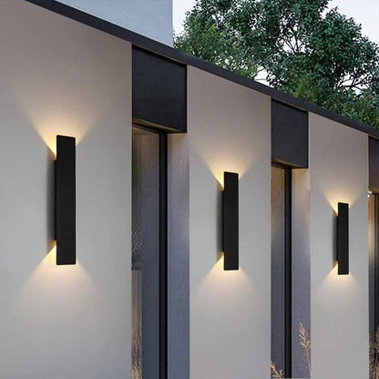 RainGuard | Apliques de pared para exteriores con durabilidad para todo clima | Diseño moderno para una iluminación confiable
