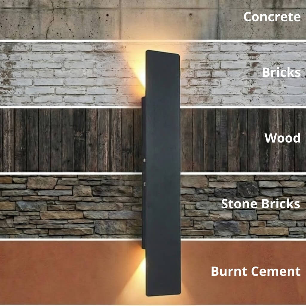 RainGuard | Apliques de pared para exteriores con durabilidad para todo clima | Diseño moderno para una iluminación confiable