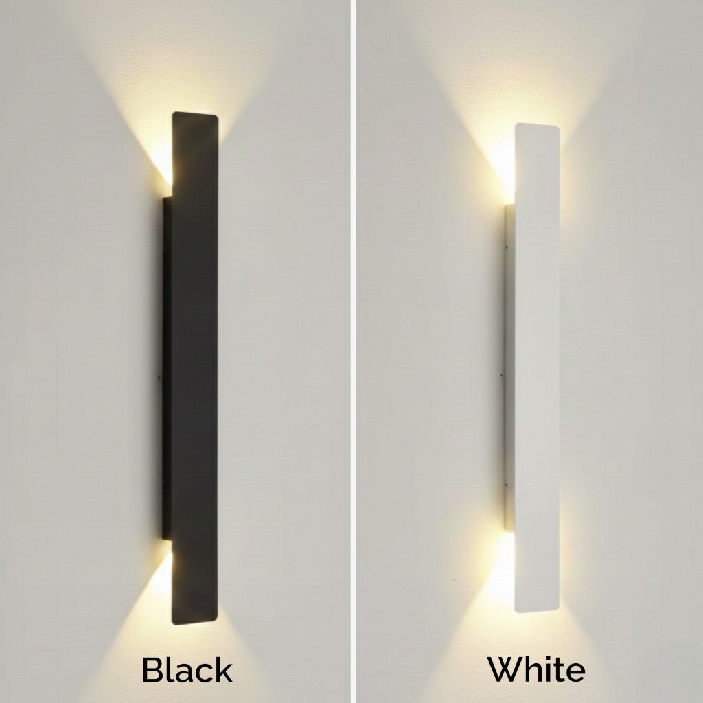 Outdoor LED Wall Sconce Aluminum Weatherproof Up Down Light for Patio Garden Entryway Modern Waterproof Exterior Fixture 2W-24W