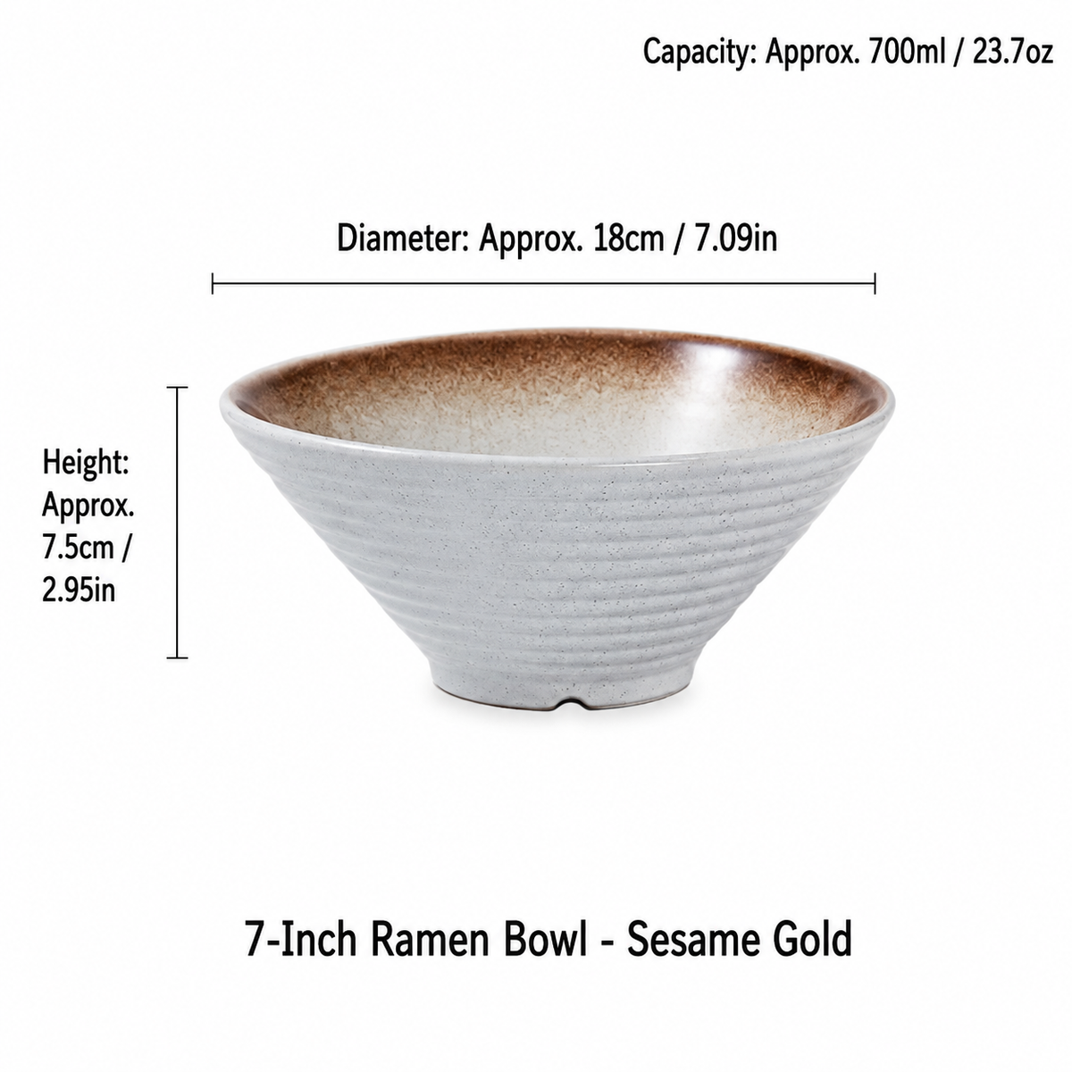 Japanese Creative Tableware Set - Elegant Bamboo Hat | Ceramic Bowl Set with Unique Design - Perfect for Ramen, Rice & Soup