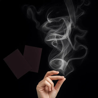 Finger Smoke Effect Kit 3.1 in Visual Illusion Paper for Magic Shows Content Creation Close-Up Tricks 5-Piece Performance Set