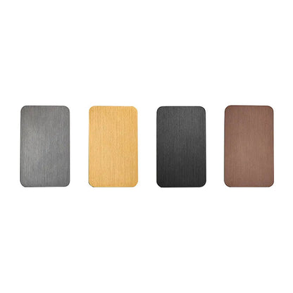 Aplique de pared Ravello - Metal rectangular, LED blanco cálido