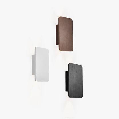 Aplique de pared Ravello - Metal rectangular, LED blanco cálido