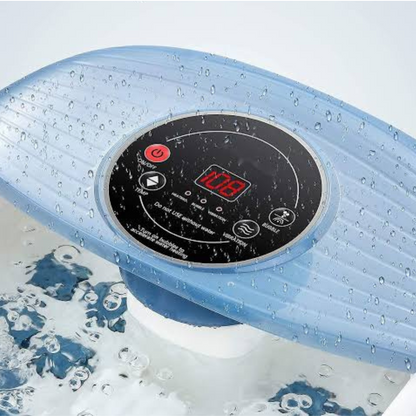 Relaxing Foot Spa Bath Massager with Heat, Vibrating Foot Massager with Bubbles and Rollers, Portable Foot Spa for Home