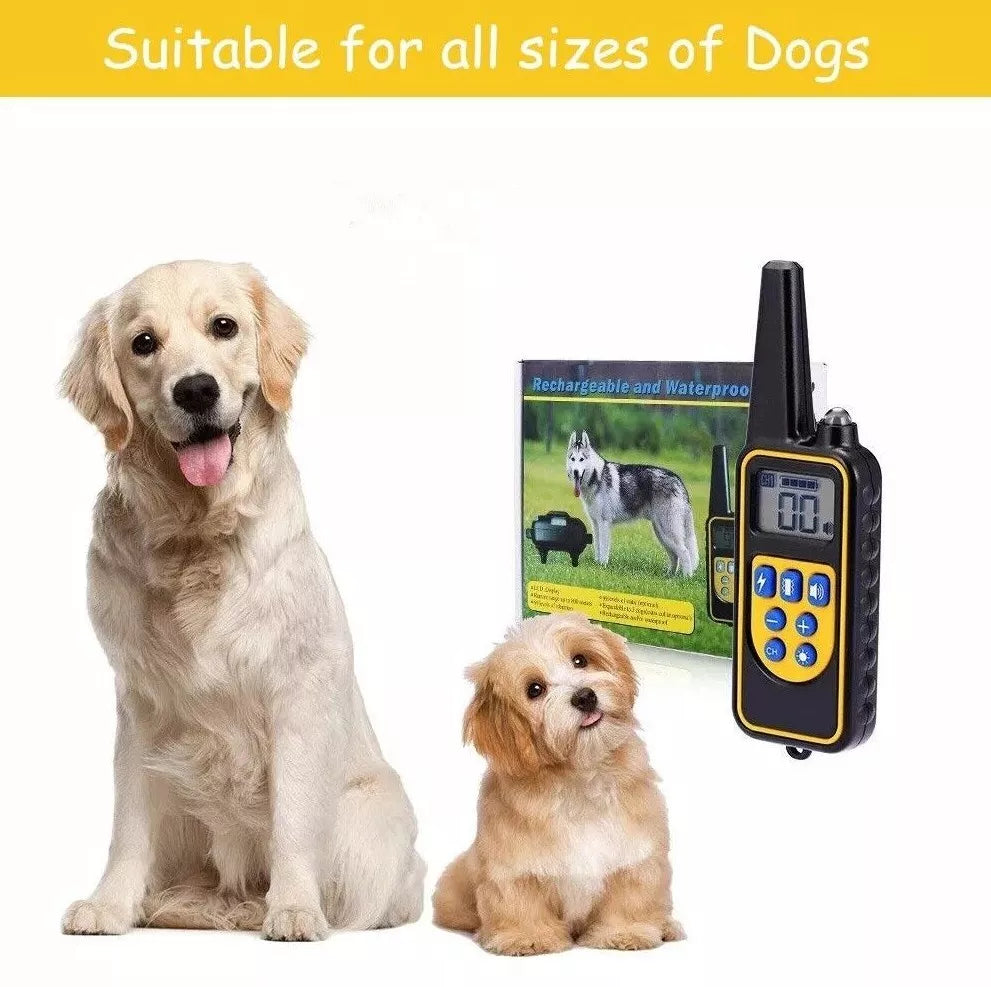 Ultimate Dog Training Collar | Shock Collar for Dogs with Waterproof Design | 2600ft Range for Effective Training